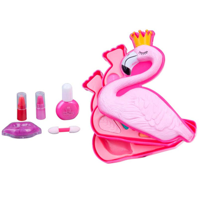 Набор детской косметики Eva Moda Косметичка-фламинго Bondibon ВВ4756 1